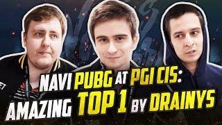 NAVI PUBG at PGI CIS: Amazing top1 by Drainys