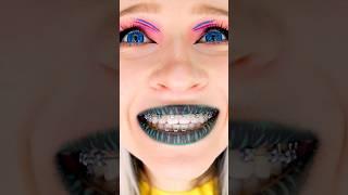 Beetlejuice lips makeup  #beetlejuice #makeup