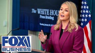 Karoline Leavitt holds White House press briefing