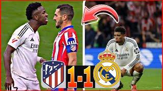 REAL MADRID 1-1 ATLETICO MADRID ! VINICIUS NE SUFFIT PAS DU TOUT .. DES POINTS PERDUS !