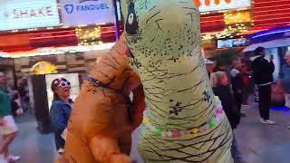 Is there a better Halloween Street Party than Fremont Las Vegas? Check this out! #subscribe #shorts