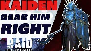 Playing him wrong? KAIDEN *NEW* amazing epic Raid Shadow Legends