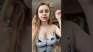 No Bra Girls ' I saw on Tiktok - Random Girls - Hot Nipple - Beautiful