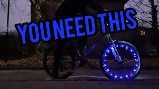 Activ Life Led Wheel lights - Demo and installation. Bike lights