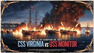 IRONCLAD Showdown: CSS Virginia Vs USS Monitor The Battle That Changed Naval Warfare