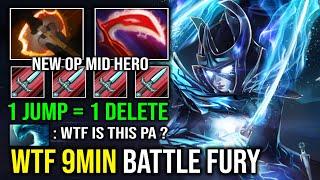 How to Carry Mid PA 9Min Battle Fury Unlimited Crit Hit Like a Truck 1 Jump = 1 Delete Dota 2