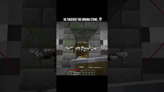 Two Blocks Away From Hell  #minecraft #viralshorts