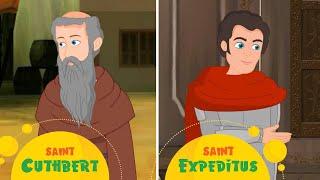 Saint Cuthbert & Saint Expeditus I Compilation Video I #christianfamilytv #saints #storiesofsaints