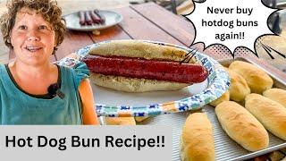 Mennonite Hotdog Bun Recipe