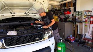 Range Rover Sport L320 Easiest Oil change How To!