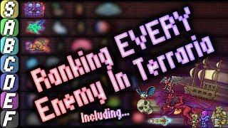 Ranking EVERY SINGLE ENEMY in Terraria!