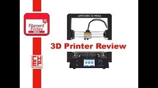 Anycubic I3 Mega 3D Printer Review and CR-10 Print Compare