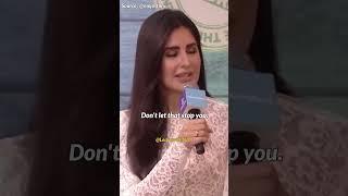 Don't Let Fear Stop You  | Katrina Kaif