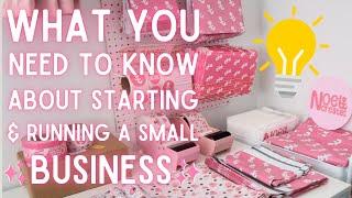 The most IMPORTANT Advice/Tips For Starting & Running Your Business | Small Business Q&A