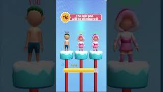 Fun Race On Ice in All Levels Gameplay iOS, Android || New Update Mobile Game 2022 #shorts