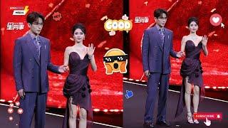 HOT! Bai Lu and Cheng Lei Hand in Hand Stun on the 2025 Tencent Video Red Carpet!