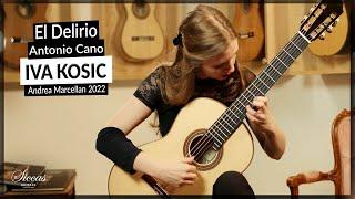 Iva Kosic plays El Delirio by Antonio Cano on a 2022 Andrea Marcellan Classical Guitar