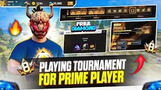 NEW PRIME EVENT FREE FIRE | PLAYING TOURNAMENT FOR PRIME PLAYER | EP-1