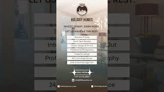 Invest Smart. Earn More. Let Us Handle the Rest - 360 Holiday Homes   #shorttermrentaldubai
