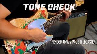 TONE CHECK: Fender Jimmy Page Dragon Telecaster Guitar Demo | No Talking