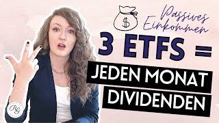 3 DIVIDEND ETFs for monthly income? | Passive income with index funds