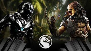 Mortal Kombat X - Triborg (Smoke) Vs Predator (Very Hard)