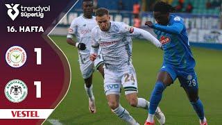 Vestel | Çaykur Rizespor (1-1) Tümosan Konyaspor - Highlights/Özet | Trendyol Süper Lig - 2024/25