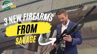 SHOT Show 2024: 3 New Firearms from Savage!