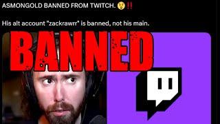 Asmongold Ruins Career... Apologizes.. And Then Is BANNED From TWITCH