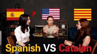 American Is Shocked By Spanish VS Catalan Word Differences!!