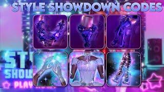 HOW TO UNLOCK THE NEW STYLE SHOWDOWN SET IN DRESS TO IMPRESS! ON ROBLOX (NEW CODES)