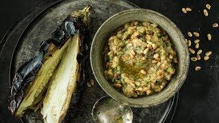 Rezept: Mediterrane Aubergine aus der Glut | FOOBY