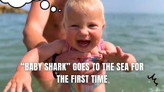 Baby Shark goes to the sea for the first time | Baby Lika