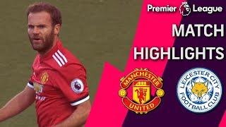 Man United v. Leicester City I PREMIER LEAGUE MATCH HIGHLIGHTS | NBC Sports