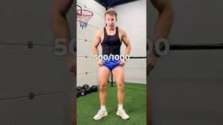 0 VS 1000 Squats Pump