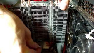 Enermax ETS T40 cpu cooler install and review