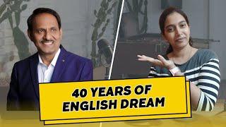 Passion for english!! In conversation with a retired school principal.Real life english conversation