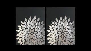 DIY: Aluminum Foil Wall Art Decor by {MadeByFate} #45