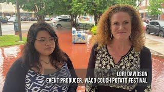 How hard is it to paint a couch? Waco Couch Potato Festival offers unique experience