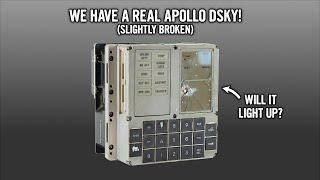 Apollo DSKY - part 1: we have a real (and broken) DSKY!