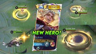 NEW HERO "LUKAS" IS FINALLY HERE!! (UPCOMING NARUTO SKIN OWNER!?) - LUKAS ADVANCED SERVER GAMEPLAY!