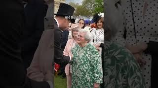Prince William was blown away by this die hard royal fan at a Buckingham Palace garden party!