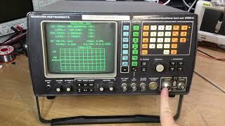 Marconi 2955A radio test set repair component level, calibration checks, walk & talk.