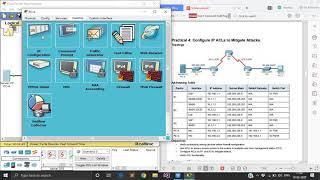 Prac4.1: Configure IP ACLs to Mitigate Attacks (TY Bsc.IT)