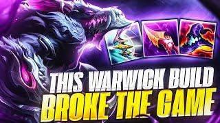 WILD RIFT | This Warwick Build Broke The Game... | Challenger Warwick Gameplay | Guide & Build