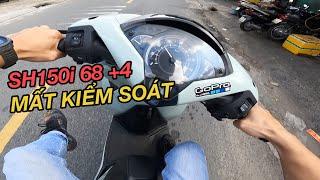 Bỏ qua SH350i, bạn trẻ tiếp tục up SH150i lên 68+4 hệ touring | chi tiết & test ride