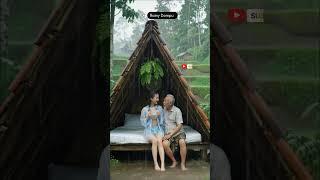 Heavy rain sounds for sleeping - village rain Cozy, Rain Strom and Thunder 51 #heavyrain #rain