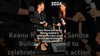 Keanu Reeves and Sandra Bullock #keanureeves #sandrabullock #love