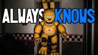 FNAF FREE ROAM BUT SPRINGBONNIE ALWAYS FINDS YOU / FREE ROAM