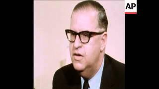 SYND 23/05/70 ABBA EBAN IN LONDON TALKING TO NEWSMAN ABOUT ISRAEL ARMED REACTION TO SCHOOL BUS ATTAC